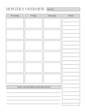 Load image into Gallery viewer, 12-Page Social Media Post Planner – Organize, Create, and Grow Your Online Presence!
